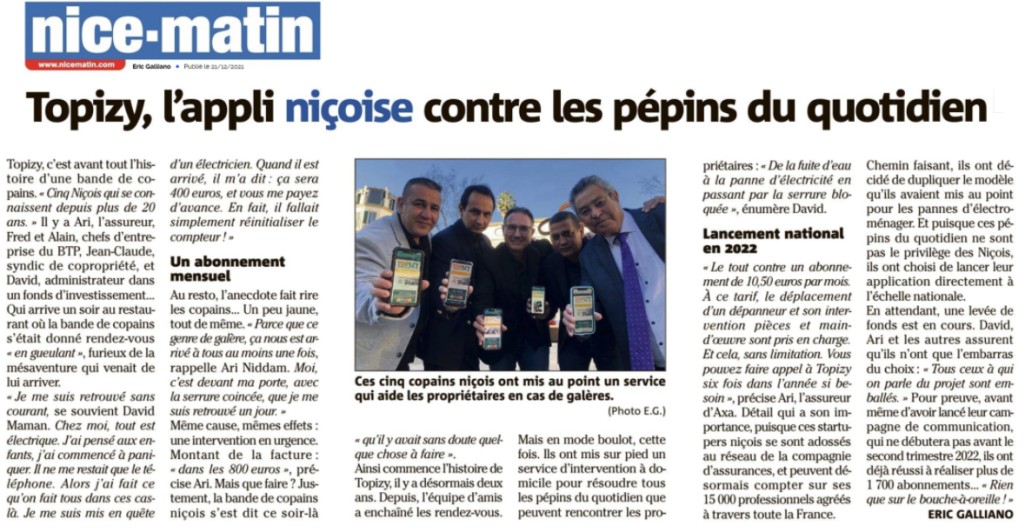 Nice Matin parle de nous